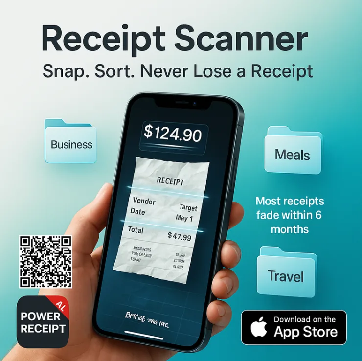 Power Receipt by Irvinesoft